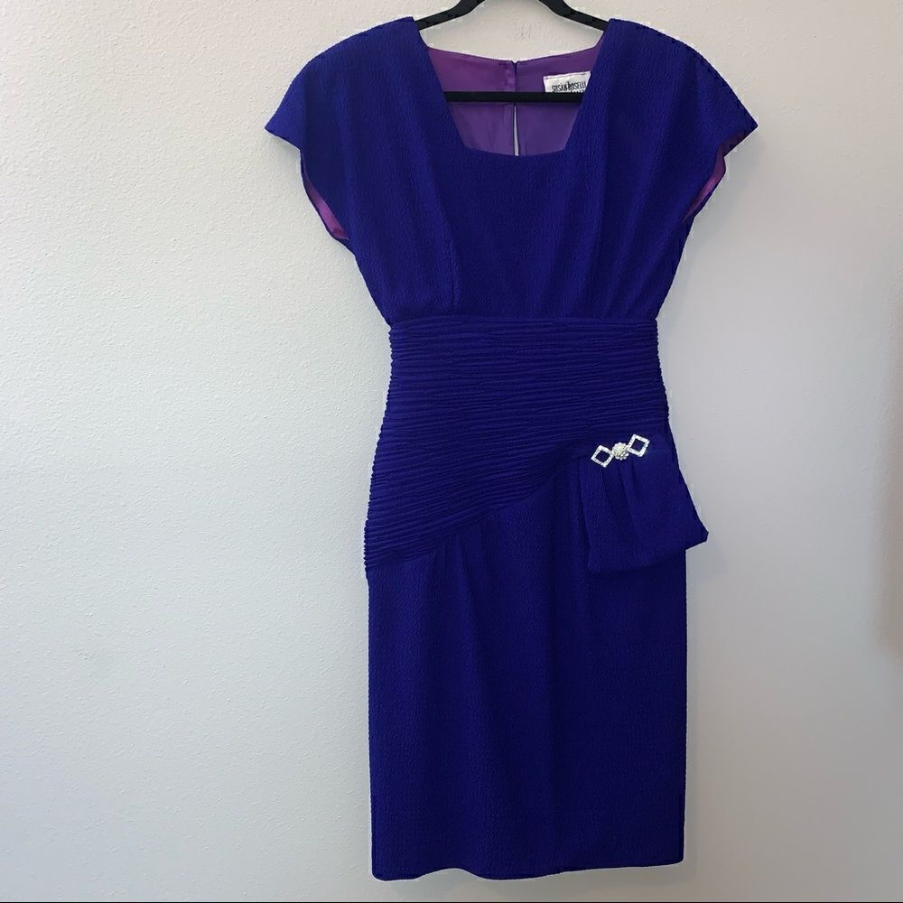 Vintage Susan Roselli for Vijack Cap Sleeve Sheath Dress